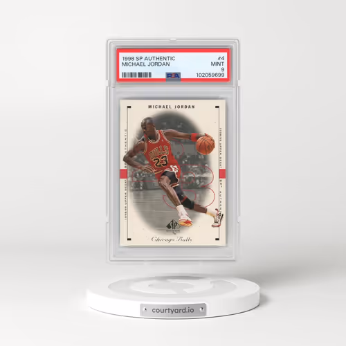 1998 SP Authentic #4 Michael Jordan (PSA 9 MINT)