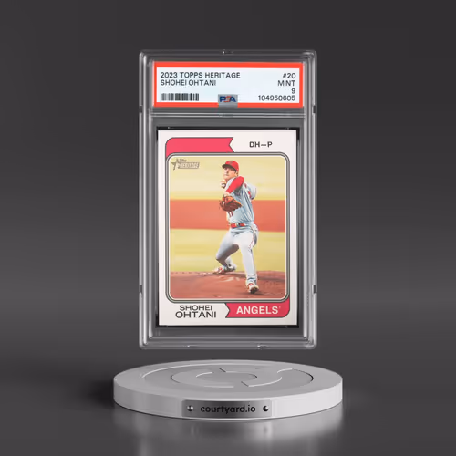 2023 Topps Heritage #20 Shohei Ohtani (PSA 9 MINT)