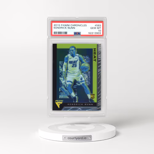 2019 Panini Chronicles #593 Kendrick Nunn (PSA 10 GEM MINT)
