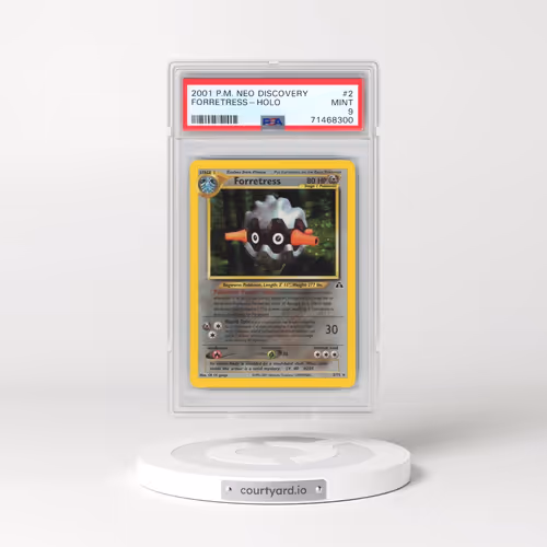 2001 Pokémon Neo Discovery #2 Forretress - Holo (PSA 9 MINT)