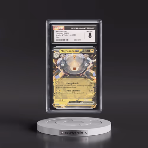 2023 Pokémon Svi EN-Scarlet & Violet #065 Magnezone EX - Holo (CGC 8 NM-MT)