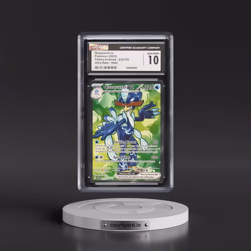 2023 Pokémon Pal EN-Paldea Evolved #235 Quaquaval EX - Holo Ultra Rare (CGC 10 GEM MINT)