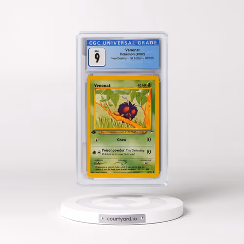 2002 Neo Destiny #90/105 Venonat - 1st Edition 1st Edition (CGC 9 MINT)