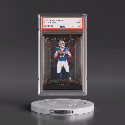2018 Panini Select #24 Josh Allen (PSA 9 MINT)