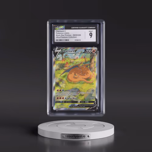 2017 Black Star Promos - Sword & Shield #SWSH260 Charizard V - Ultra-Premium Collection (Holo) (CGC