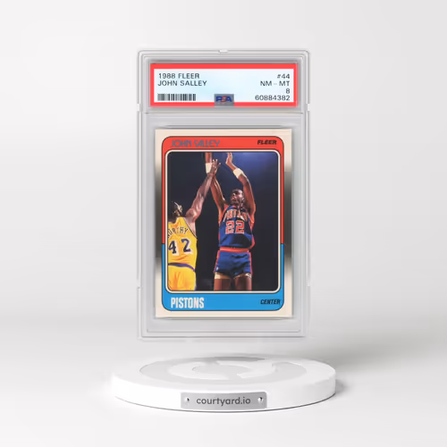 1988 Fleer #44 John Salley (PSA 8 NM-MT)