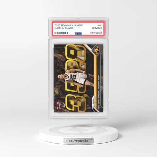 2023 Bowman U Now #49 Caitlin Clark (PSA 10 GEM MINT)