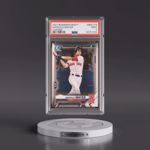 2021 Bowman Draft #BDC174 Marcelo Mayer - Chrome (PSA 9 MINT)