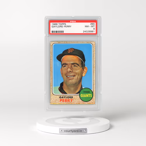 1968 Topps #85 Gaylord Perry (PSA 8 NM-MT)