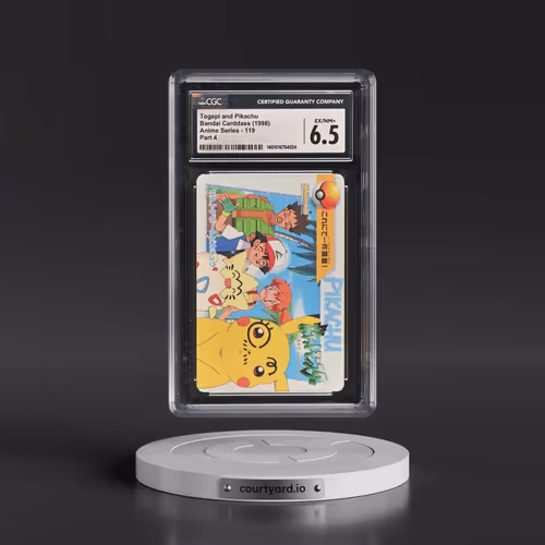 1998 Anime Series #119 Togepi and Pikachu - Part 4 (CGC 6.5 EX-NM+)