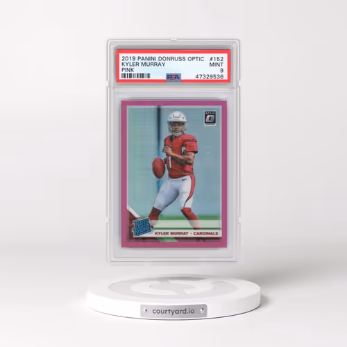 2019 Panini Donruss Optic #152 Kyler Murray - Pink (PSA 9 MINT)