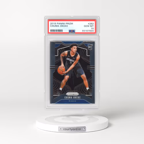 2019 Panini Prizm #262 Chuma Okeke (PSA 10 GEM MINT)
