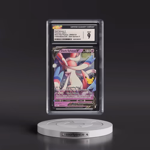 2017 Black Star Promos - Sword & Shield #SWSH134 Dark Sylveon V - Celebrations (Holo) (CGC 9 MINT)