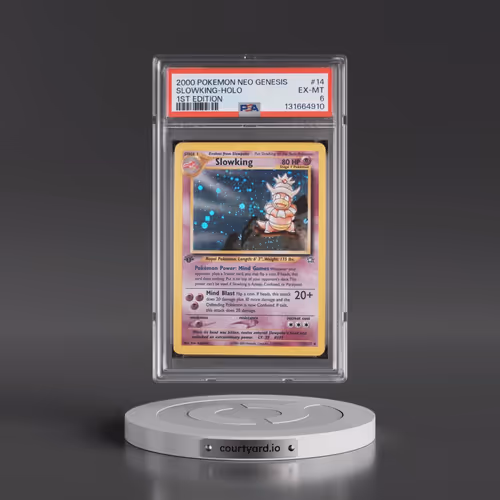 2000 Pokémon Neo Genesis #14 Slowking - 1st Edition Holo (PSA 6 EX-MT)