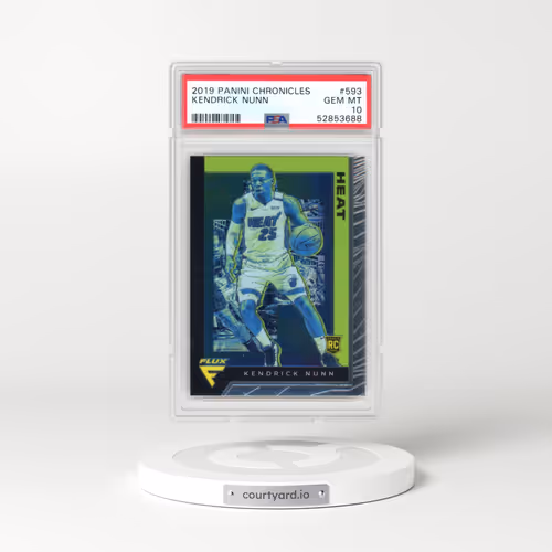 2019 Panini Chronicles #593 Kendrick Nunn (PSA 10 GEM MINT)