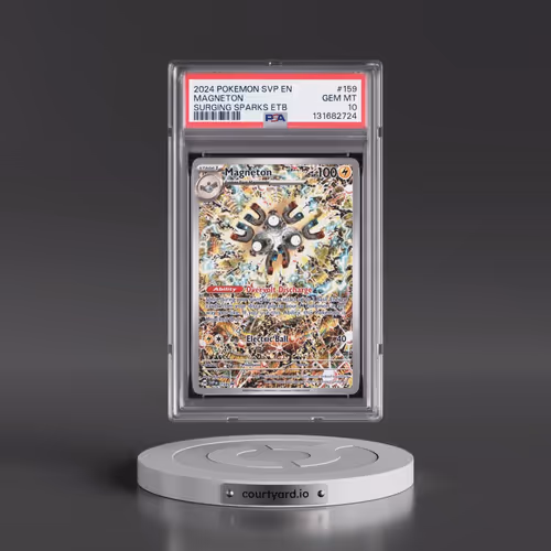 2024 Pokémon Svp EN-SV Black Star Promo #159 Magneton - Surging Sparks Elite Trainer Box (PSA 10 GEM