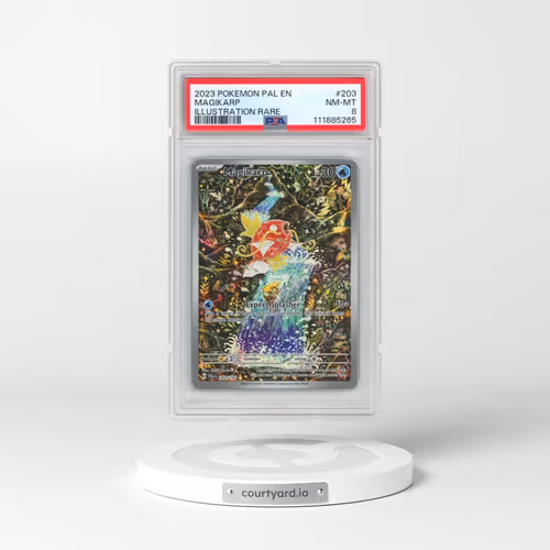 2023 Pokémon Pal EN-Paldea Evolved #203 Magikarp - Illustration Rare (PSA 8 NM-MT)