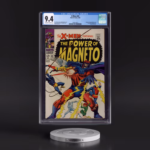 X-Men #43 CGC 9.4 Off-white to White Pages (Marvel Comics, 4/68) - Universal