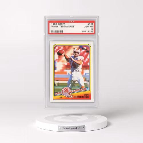 1988 Topps #352 Vinny Testaverde (PSA 10 GEM MINT)