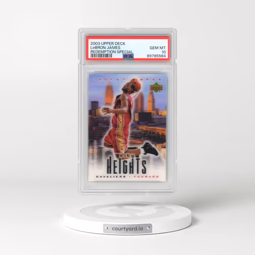 2003 Upper Deck Redemption Special LeBron James (PSA 10 GEM MINT)