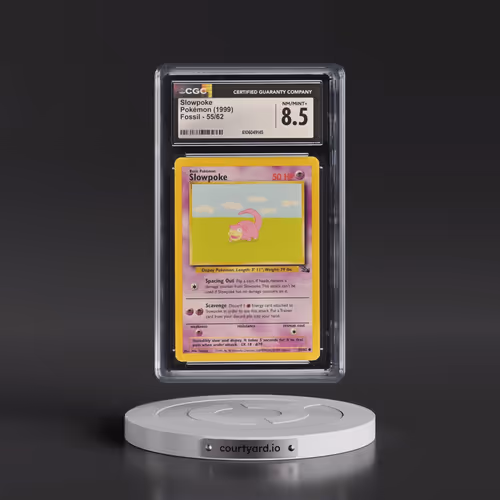 1999 Fossil #55/62 Slowpoke (CGC 8.5 NM-MT+)