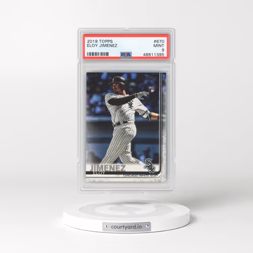 2019 Topps #670 Eloy Jimenez (PSA 9 MINT)