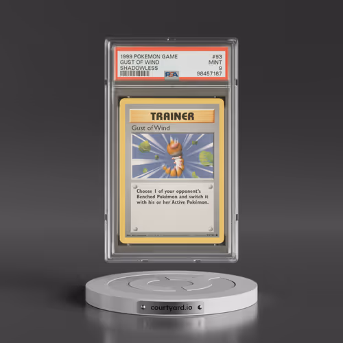 1999 Pokémon Game #93 Gust of Wind - Shadowless (PSA 9 MINT)
