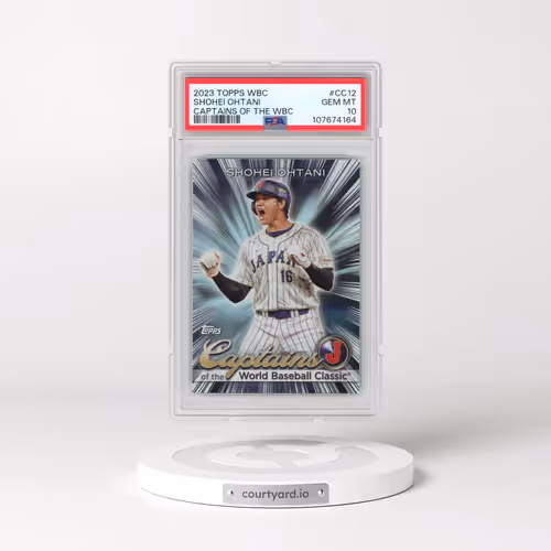 2023 Topps World Baseball Classic Captains of the Wbc #CC12 Shohei Ohtani (PSA 10 GEM MINT)