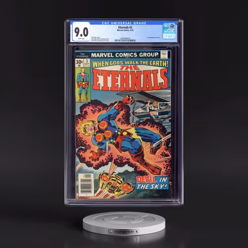 Eternals #3 CGC 9.0 White Pages (Marvel Comics, 9/76) - Universal