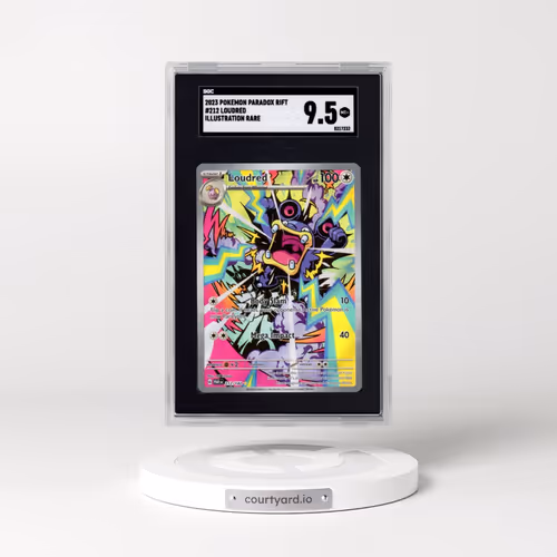 2023 Pokémon Par EN-Paradox Rift #212 Loudred - Illustration Rare (SGC 9.5 MINT+)