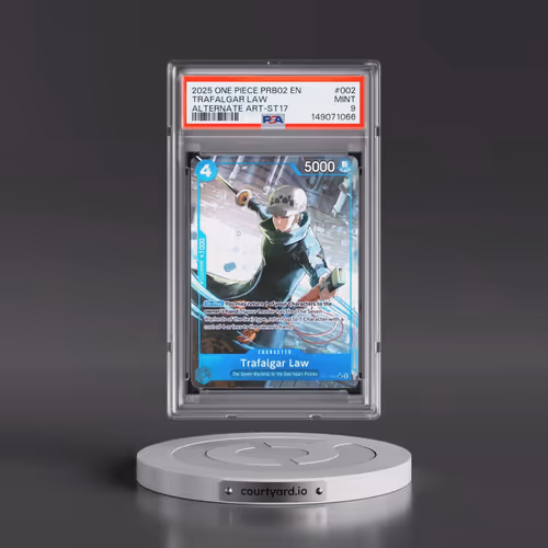 2025 One Piece PRB02-Premium Booster -One Piece Card the Best- Vol.2 #002 Trafalgar Law - Alternate