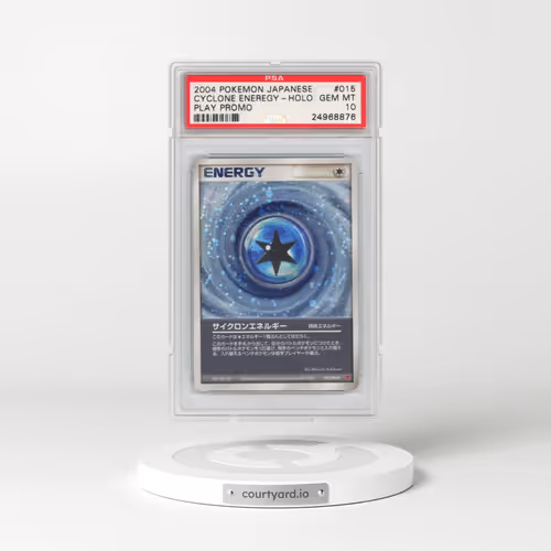 2004 Pokémon Play Promo #015 Cyclone Energy - Holo 2nd Season Subscription (PSA 10 GEM MINT)
