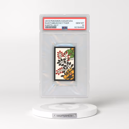 2013 Japanese Hanafuda Kanto Electabuzz/Scyther (PSA 10 GEM MINT)