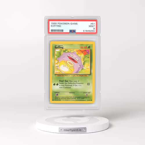 1999 Base Set #51 Koffing (PSA 9 MINT)