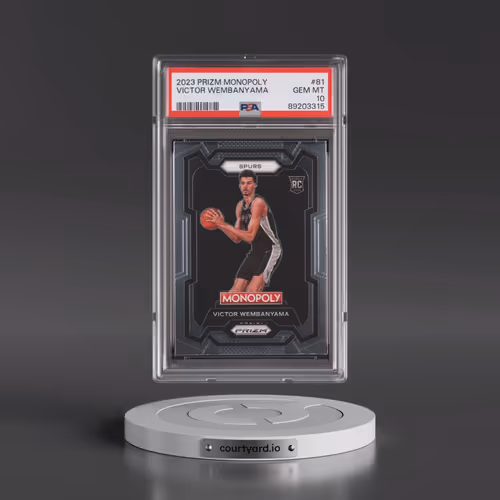 2023 Panini Prizm Monopoly #81 Victor Wembanyama (PSA 10 GEM MINT)