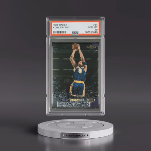 1999 Finest #64 Kobe Bryant (PSA 10 GEM MINT)