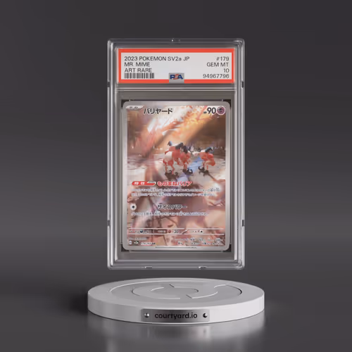 2023 Pokémon Sv2a-Pokémon 151 #179 Mr. Mime - Art Rare (PSA 10 GEM MINT)