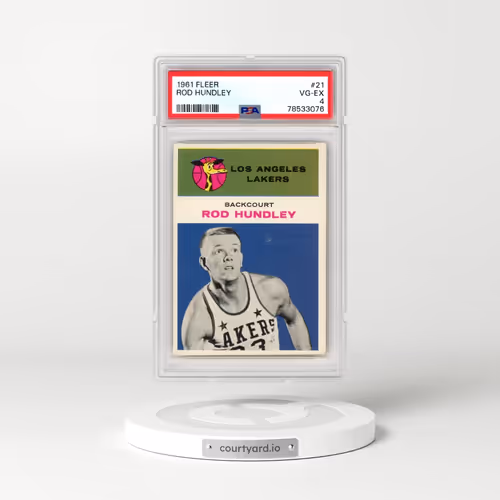 1961 Fleer #21 Rod Hundley (PSA 4 VG-EX)