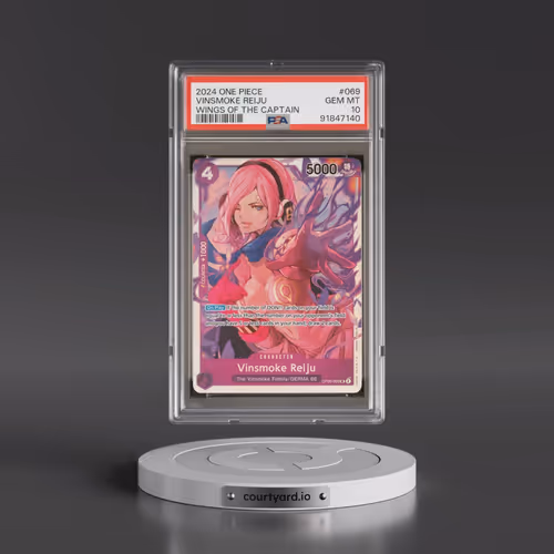 2024 One Piece OP06-Wings of the Captain #069 Vinsmoke Reiju (PSA 10 GEM MINT)