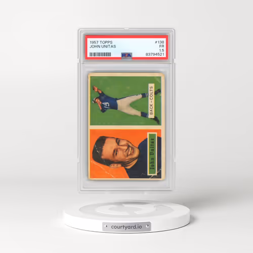 1957 Topps #138 John Unitas (PSA 1.5 FR)