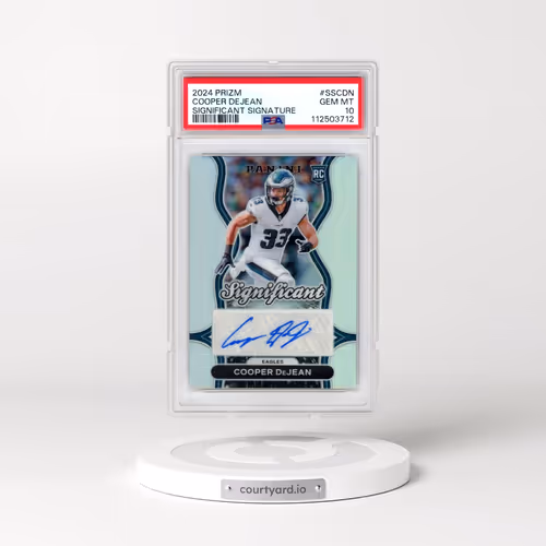 2024 Panini Prizm Significant Signatures #SSCDN Cooper Dejean (PSA 10 GEM MINT)