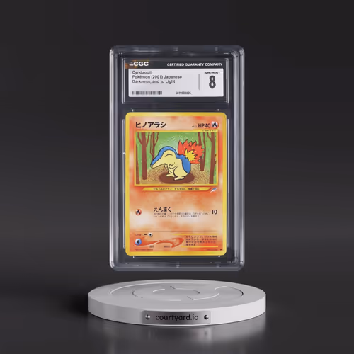 2001 Darkness, and to Light Cyndaquil (CGC 8 NM-MT)