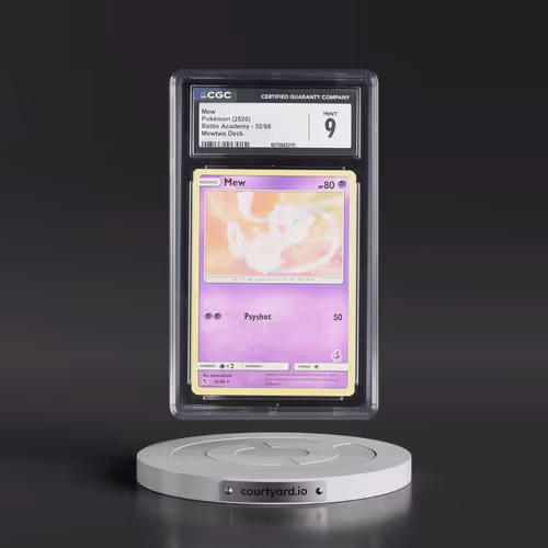2020 Battle Academy #32/68 Mew - Mewtwo Deck (CGC 9 MINT)
