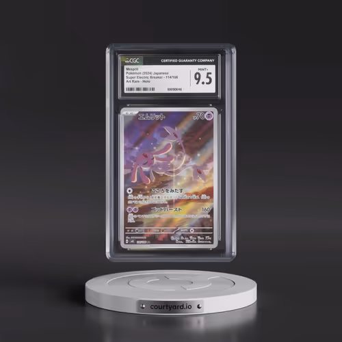 2024 Pokémon SV8-Super Electric Breaker #114 Mesprit - Art Rare (CGC 9.5 MINT+)