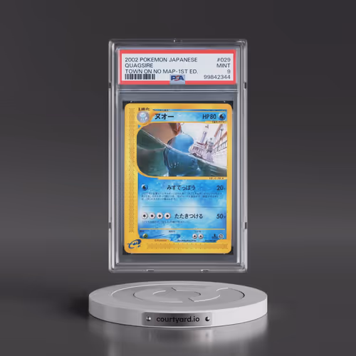 2002 Pokémon the Town on No Map #029 Quagsire - 1st Edition (PSA 9 MINT)
