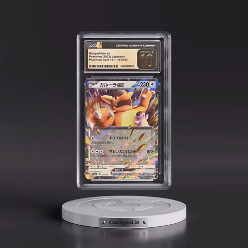2023 Pokémon Card 151 #115/165 Kangaskhan ex - Holo (CGC 10 PRISTINE)