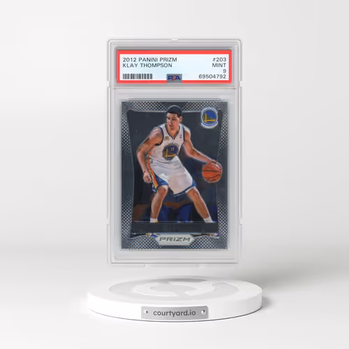 2012 Panini Prizm #203 Klay Thompson (PSA 9 MINT)