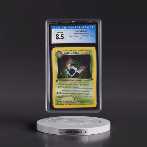 2000 Team Rocket #7/82 Dark Golbat - 1st Edition Holo (CGC 8.5 NM-MT+)