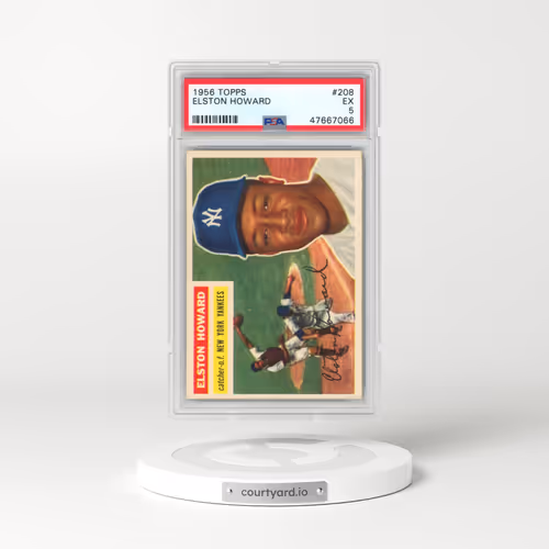 1956 Topps #208 Elston Howard (PSA 5 EX)