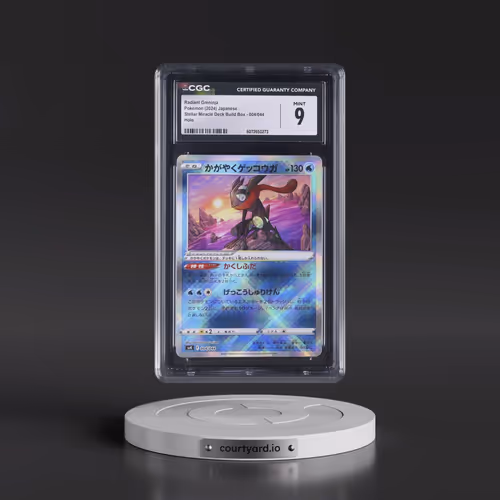 2024 Stellar Miracle Deck Build Box - SVK #004/044 Radiant Greninja - Holo (CGC 9 MINT)